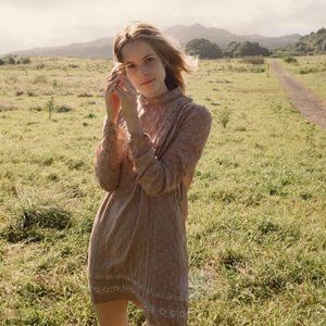 Doen Wildeve Dress XS Macaroon NWT Boho